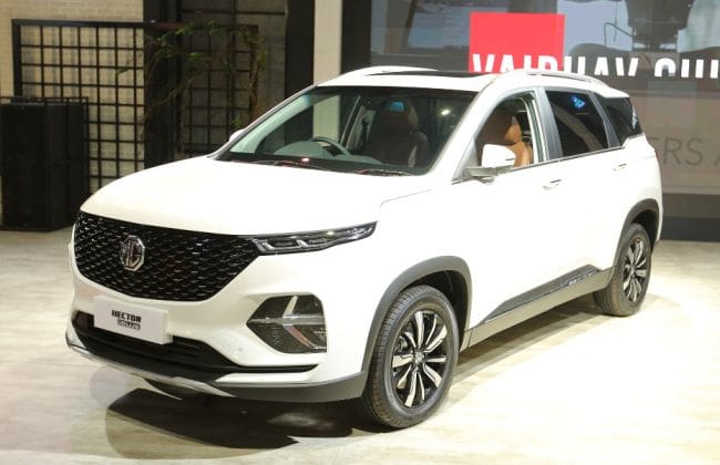 MG Hector Plus进入有限的变体，略大于赫克托