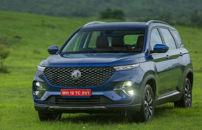 MG Hector Plus达到45,000卢比