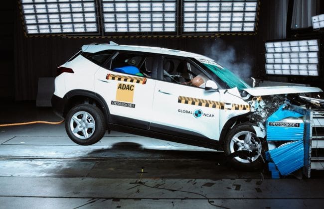 安全震撼：Kia Seltos在全球NCAP碰撞测试中得分3颗星