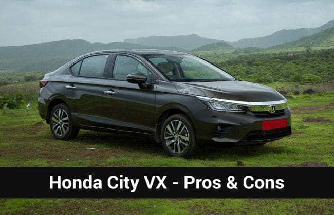 变体解释：2020 HONDA City VX  - 优点，缺点，你应该买中间变体吗？