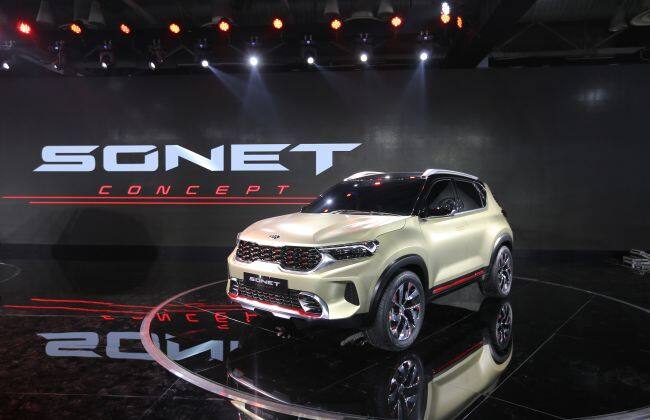 Kia将于8月7日揭示Sonet Sub-4M SUV