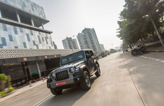 自发布以来，Mahindra Thar 2020袋在短四天内超过9,000箱预订