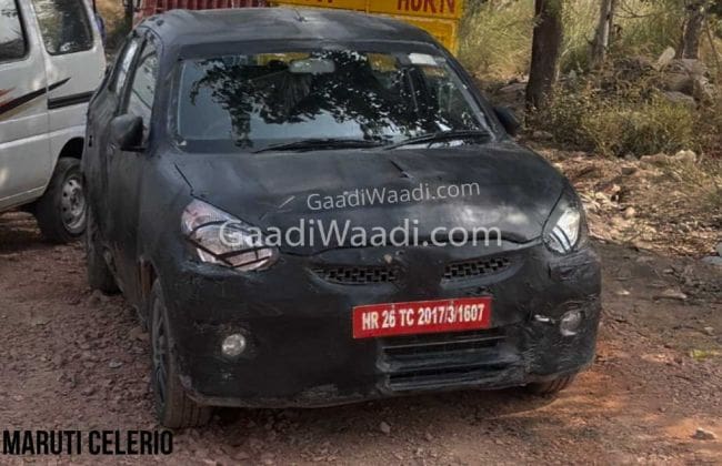 Next-Gen Maruti Celerio整体化但仍然在包装之下