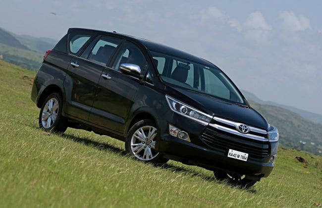 丰田Innova Crysa BS6 Pricier可达61,000卢比