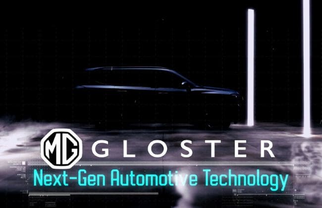 MG Gloster嘲笑自主技术;印度在2020年底发布