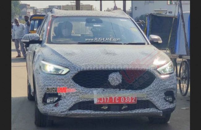 Mg ZS SUV再次进行测试。Hyundai Creeta，Kia Seltos竞争对手预计2021年