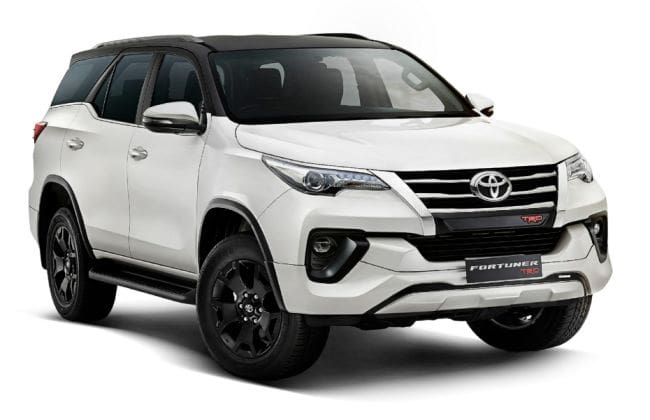 丰田Fortuner Trd限量版在印度停产