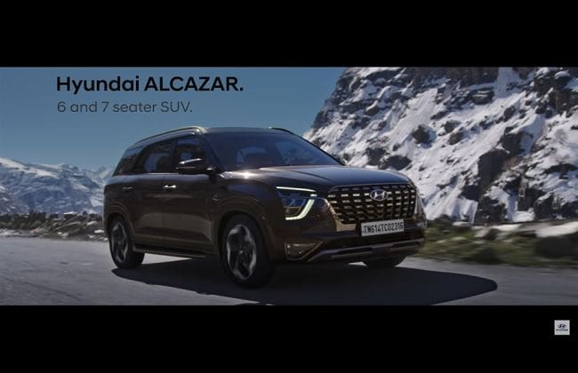 Hyundai揭示了Alcazar的官方变体列表和颜色选项