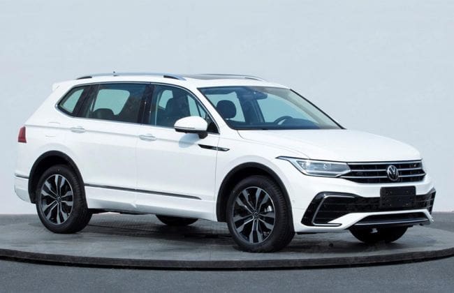 2022大众汽车Tiguan Allspace Fackift图像泄露