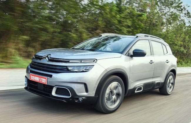 看哪，印度 - 规范雪铁龙C5 AirCross SUV