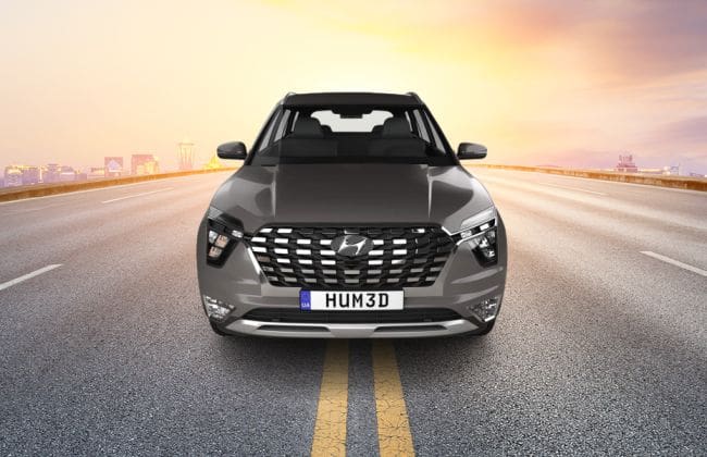 Hyundai Alcazar 7座SUV图像在4月份全球首次亮相之前泄露