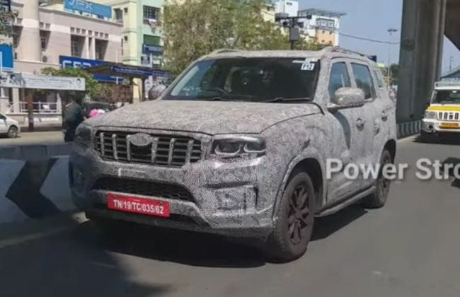 有关Next-Gen Mahindra Scorpio的更多详细信息