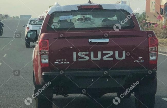 BS6 ISUZU D-MAX V交叉检测，可能在四月发布