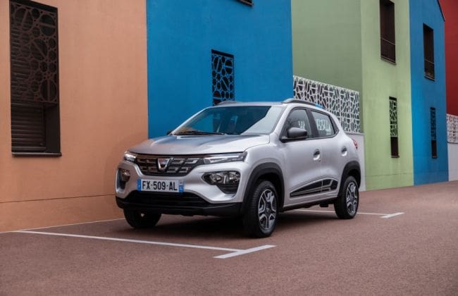 雷诺kwid ev / dacia spring在欧洲约15万卢比左右推出