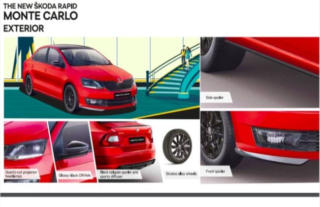 Skoda Rapid Monte Carlo和Onyx Variants现在可以提供运动员更新