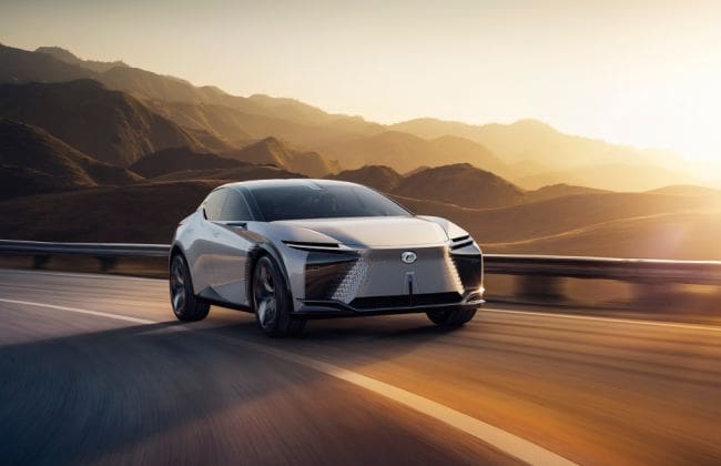 雷克萨斯LF-Z电气化交叉概念预览了奢侈品牌的EV未来