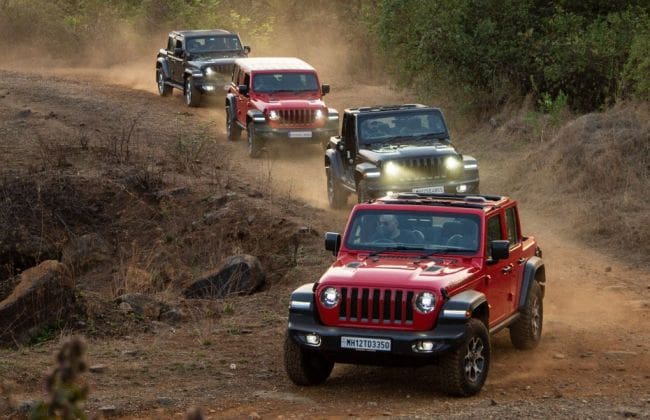 当地组装的Jeep Wrangler的价格下降了10万卢比，现在始于53.90万卢比