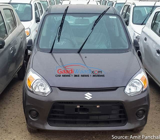 Maruti Alto 800 Facelift准备发射