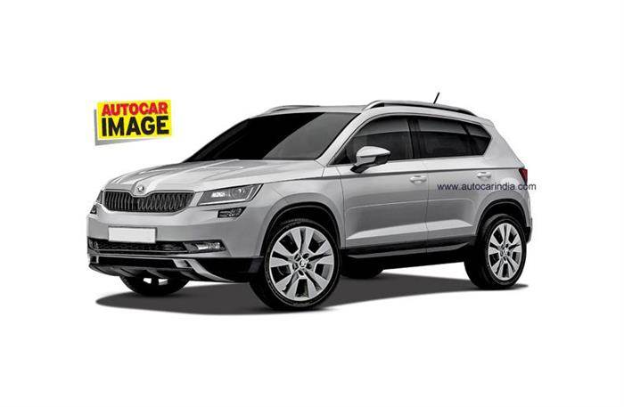 Next-Gen Skoda Yeti从Kodiaq SUV借用