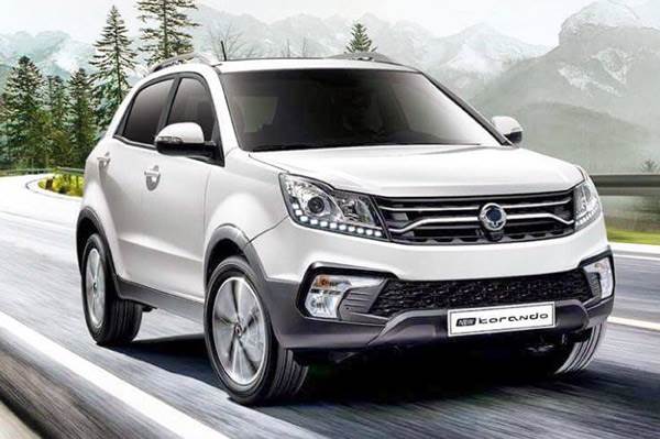 2017年Ssangyong Korando Facelift透露