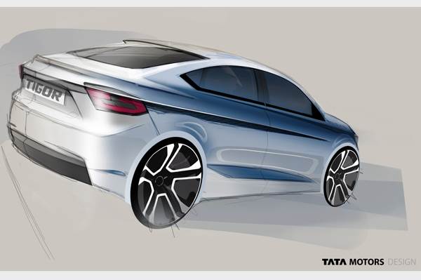 Tata Tigor Compact Sedan戏弄