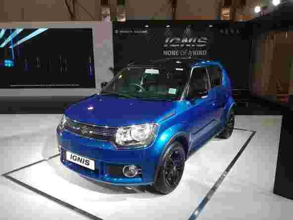 Maruti Ignis在AutoCar Performance Show展出