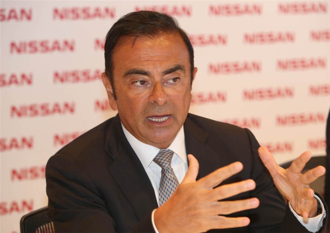 采访Carlos Ghosn，主席雷诺，日产和三菱