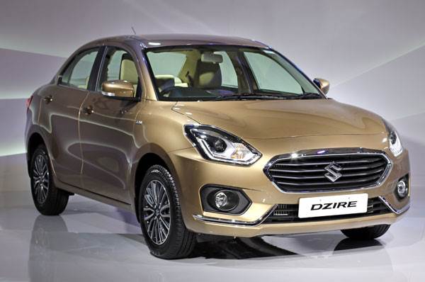 与Dzire，Maruti仍然看到紧凑型轿车的增长