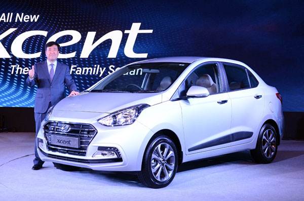 2017 Hyundai Xcent Facelift在5.38卢比推出