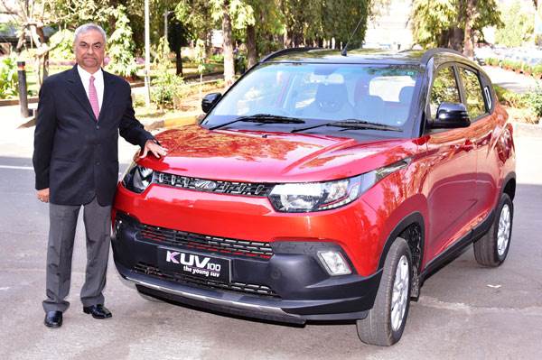 更新Mahindra Kuv100推出