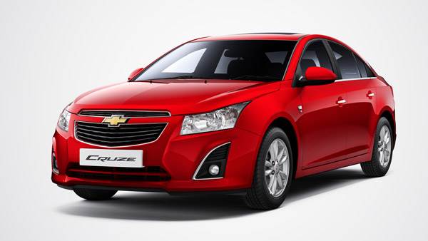 Chevrolet Cruze Facelift在13.75卢比推出