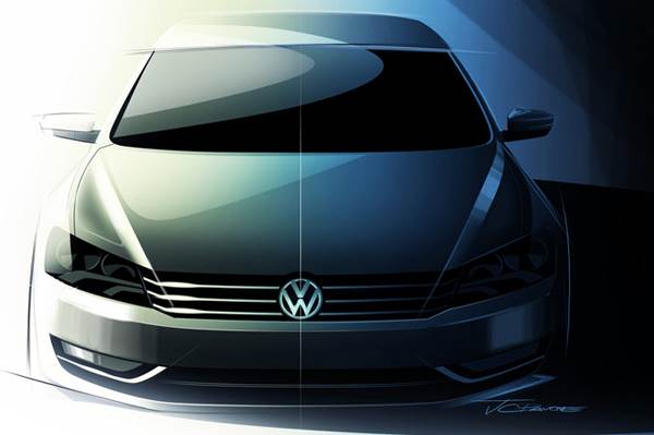 下一代Volkswagen Vento塑造