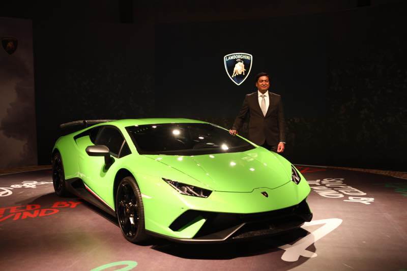 LamborghiniHuracán的表演者于3.97亿卢比推出