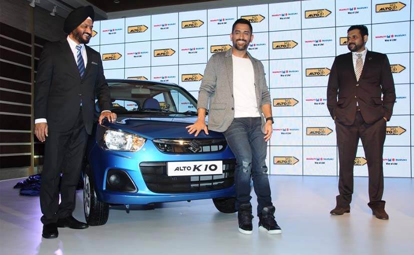 MS Dhoni-Inspired Maruti Alto 800，K10推出