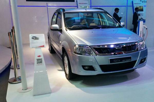 2014年AUTO EXPO：Mahindra Verito Electric展示