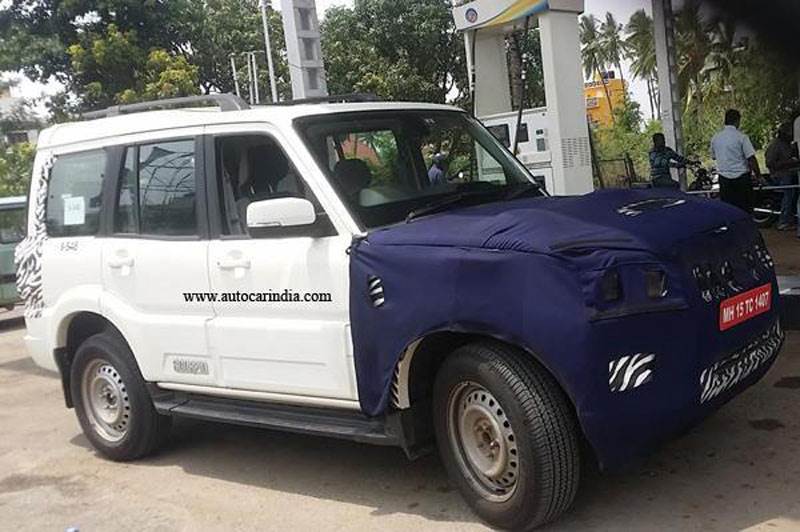 Mahindra Scorpio Facelift可能错过了混合技术