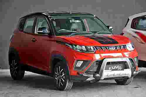 Mahindra Kuv100电动推出于2018年