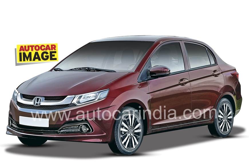 下一个Gen Honda Amaze 2018 Auto Expo的全球首次亮相