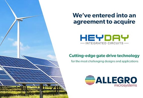 Allegro Acquires Isolated Gate Driver Supplier Heyday