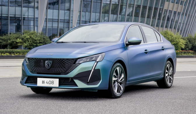 The new Peugeot 408 is officially released, the front face is greatly changed