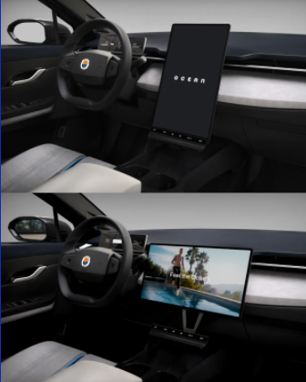 Fisker Ocean to feature rotating displays and solar roof