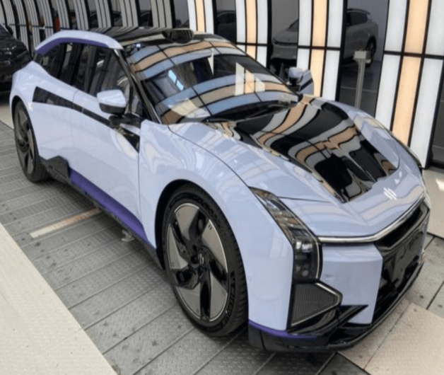 Gaohe HiPhi Z production version exposed, super sci-fi coupe style, or officially unveiled on June 21