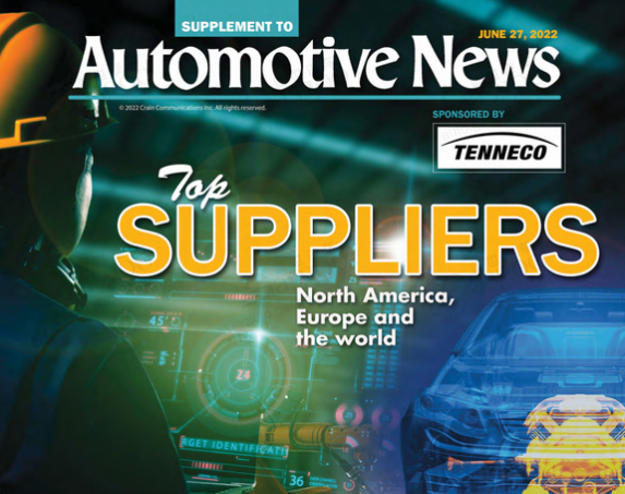 Top 100 global auto parts suppliers in 2022: 10 Chinese companies on the list