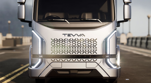 British company Tevva unveils hydrogen-powered truck