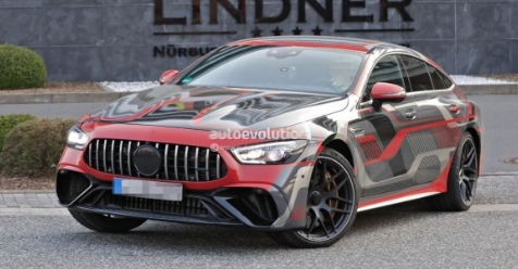 Mercedes is gearing up for the debut of the Mercedes-AMG GT 4-Door Coupe