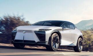 Lexus LFZ concept previews the brand's electric future