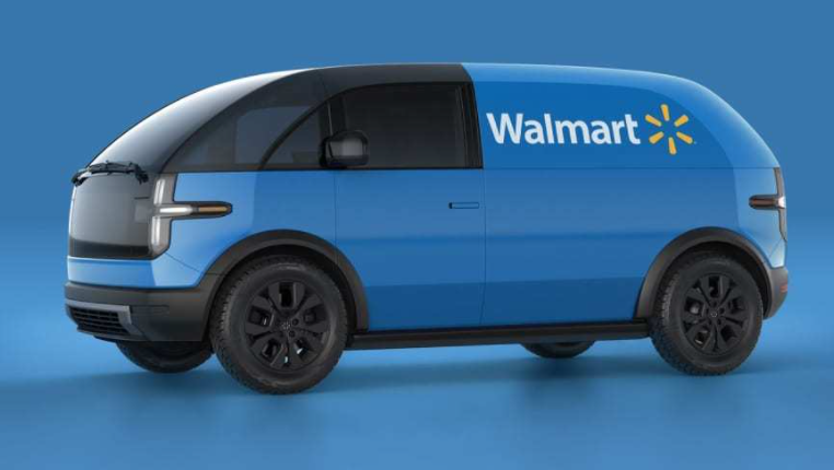 Walmart orders at least 4,500 Canoo electric cars to be used for last-mile delivery