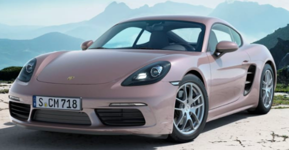 2022年保时捷718 Boxster和Cayman的价格上涨并且粉红色