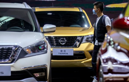 中国3月份汽车销量激增75％ 连续第12个月增长