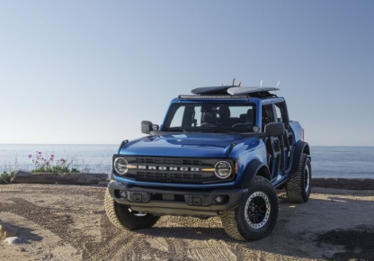 福特推出了Bronco Riptide概念车其灵感来自西海岸的海滨